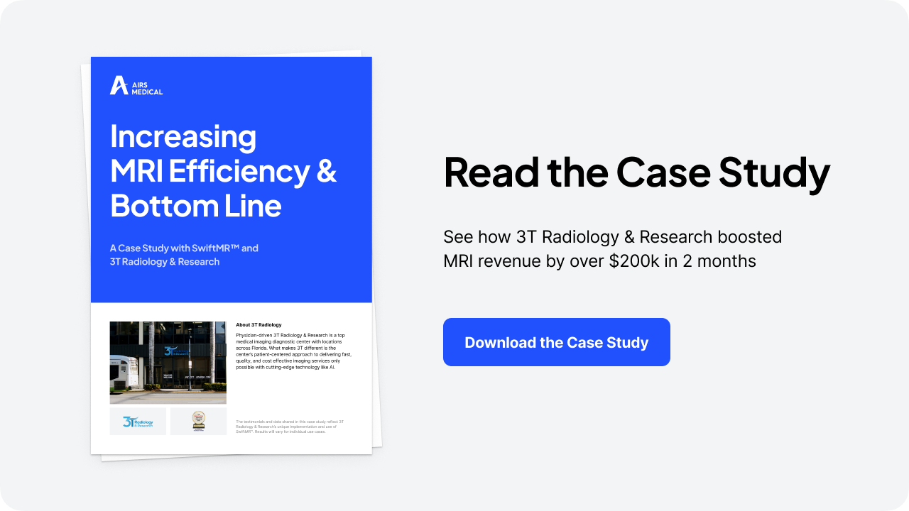 Read SwiftMR Case Study at 3T Radiology & Research