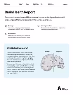 Patient-Friendly Report