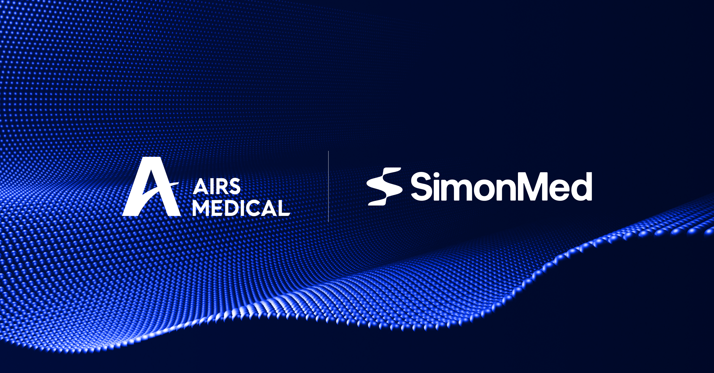 Partnership announcement of AIRS Medical and SimonMed