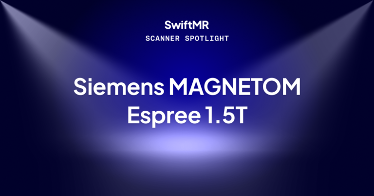Spotlight on Siemens MAGNETOM Espress 1.5T for SwiftMR MRI Image Enhancement