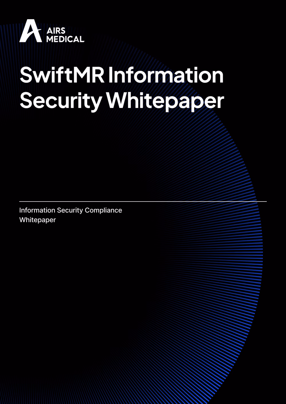 Cover of the SwiftMR Information Security Whitepaper