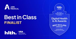 AIRS Medical named Best in Class finalist in the 2026 Digital Health & AI Awards, Healthy Lifespan, Longevity & Prevention category