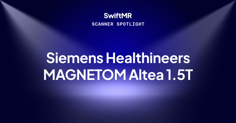 Siemens Healthineers MAGNETOM Altea 1.5T with SwiftMR